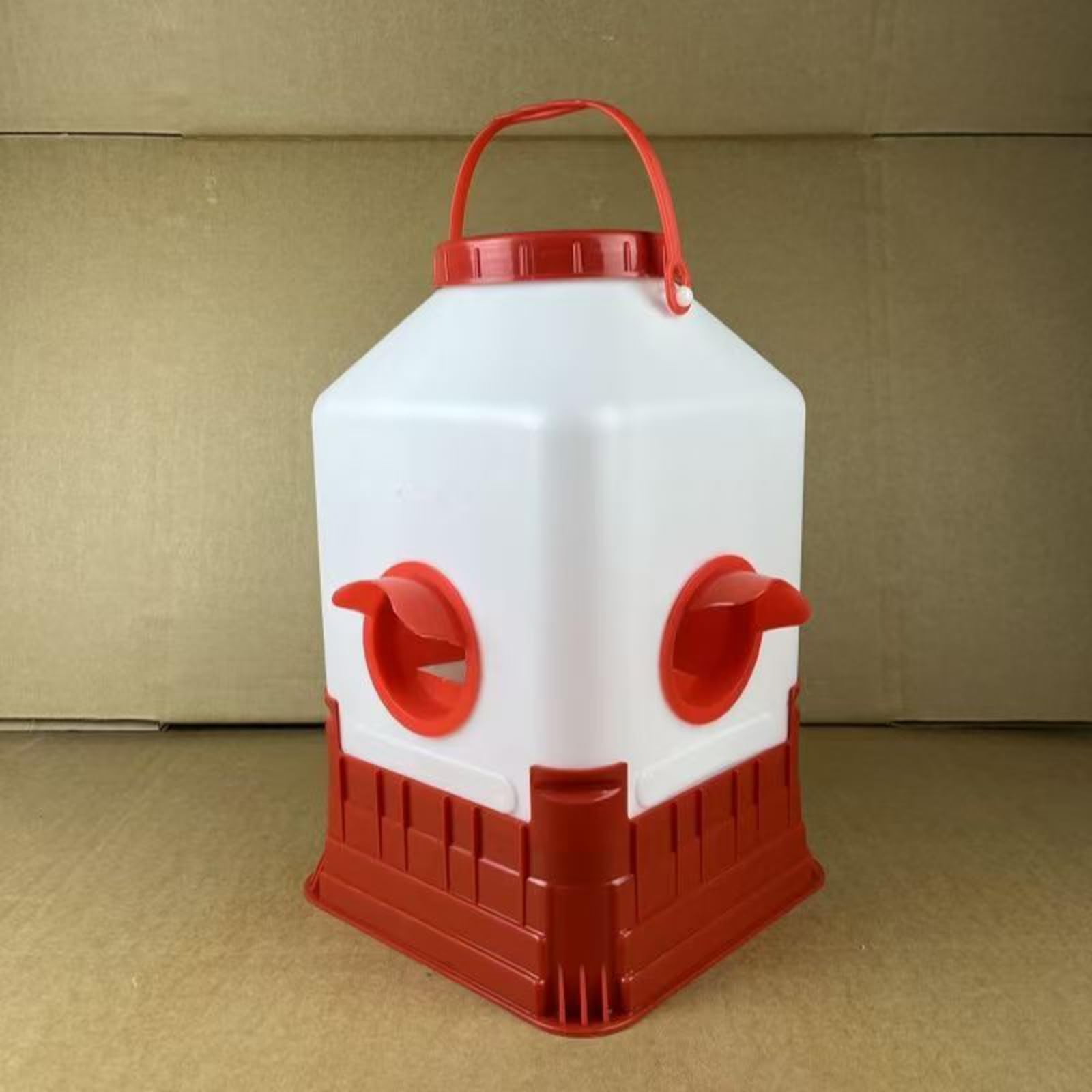 Alimentador automático para pollo, diseño antiresiduos, para aves de corral, gansos, patos, sello a prueba de fugas, herramienta de alimentación antiderrames, dispensador de agua de pollo a