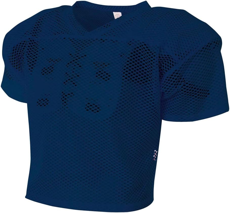 A4 Sportswear Football Porthole Youth & Adult Practice Jersey with or Without Shoulder Pads : Sports & Outdoors