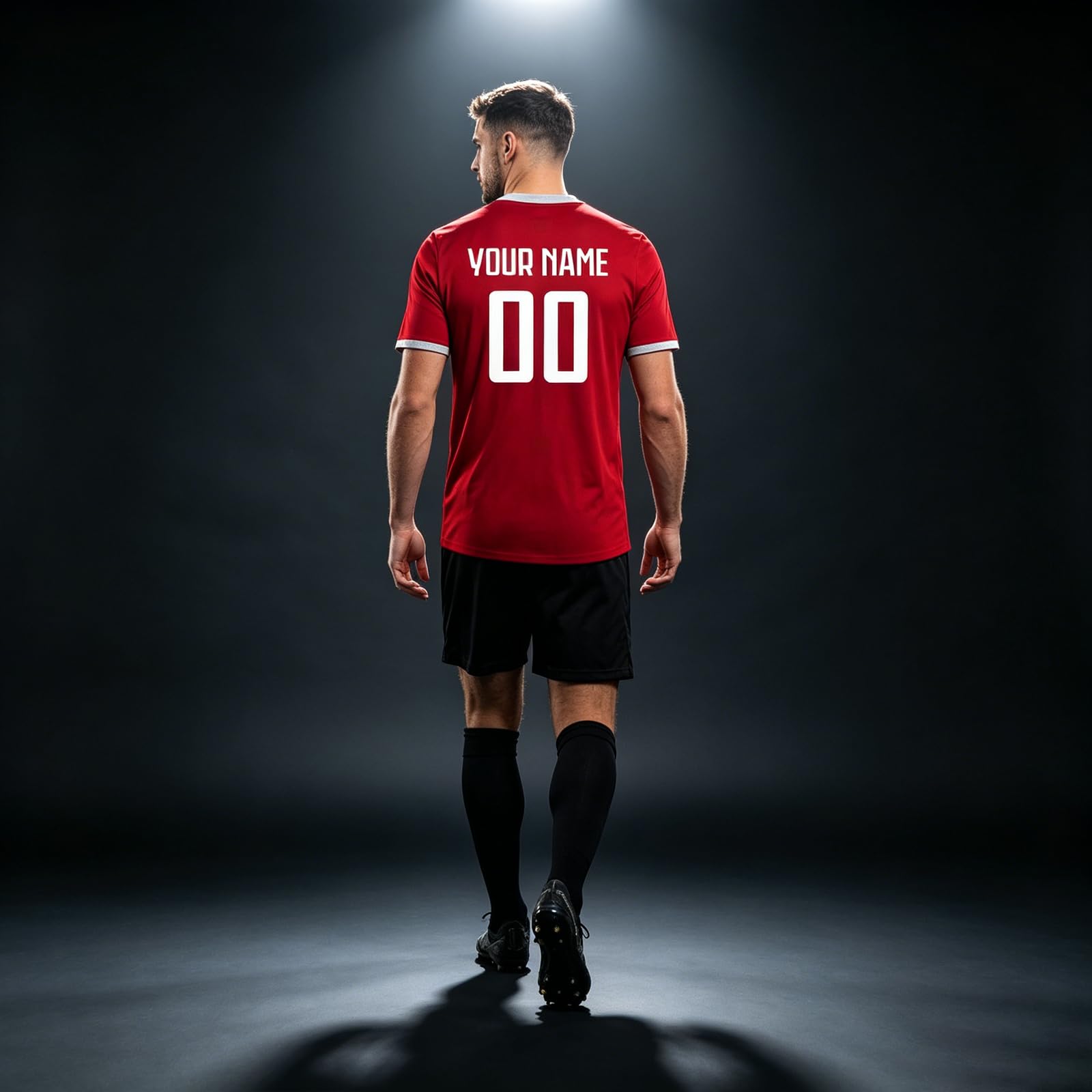 Genérico Camisetas de fútbol Personalizada para el Mundial 2026, Camiseta fútbol Personalizada para Hombre Mujer niños con Nombre número