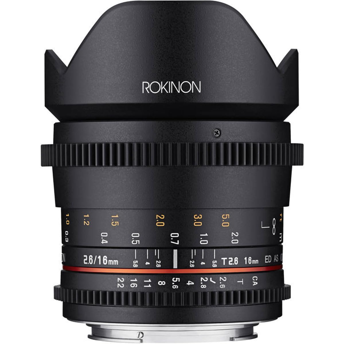 Rokinon 16 mm T/2.6 lente grande angular Cine Full Frame para Sony E-Mount, preta (FFDS16M-NEX)