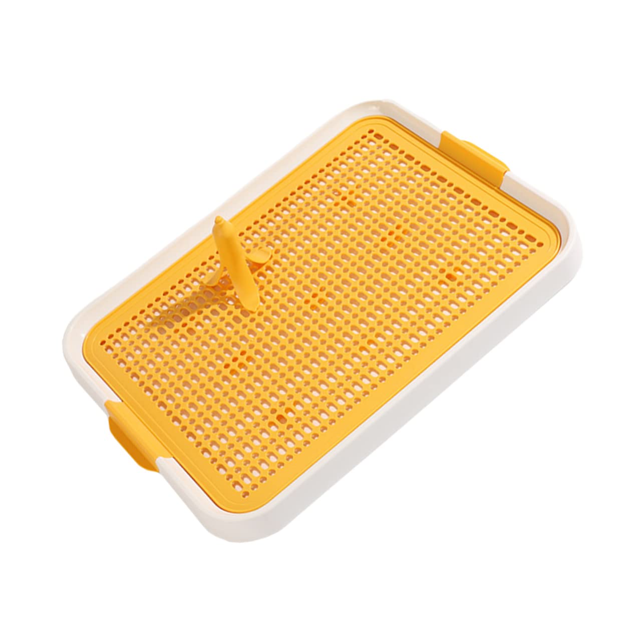 Toddmomy Pee Pad Holder Household Dog Toilet Plastic Puppy Urine Tray Pet Dog Supply