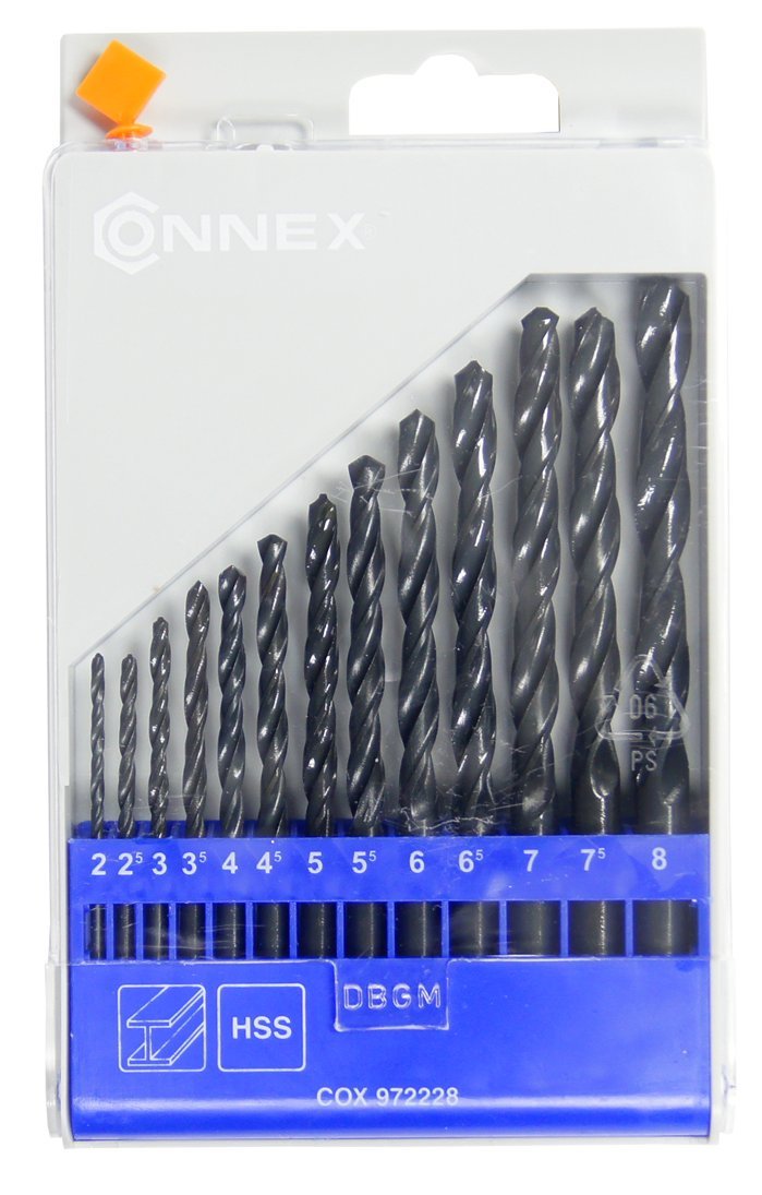 Connex COX972228 HSS Twist Drill Bits (13 Pieces) - Image 2