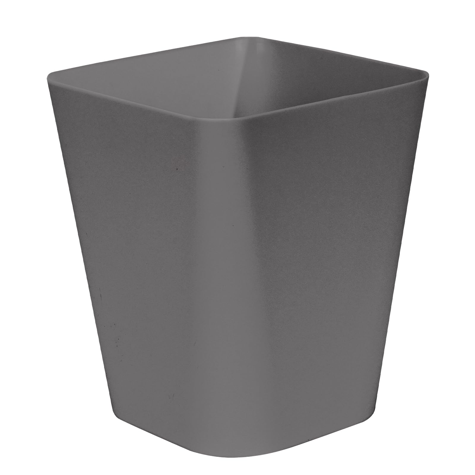 Trash Can - Small Waste basketbin - 1 8 Gallon- for Office Home Bathroom Kitchen - Grey