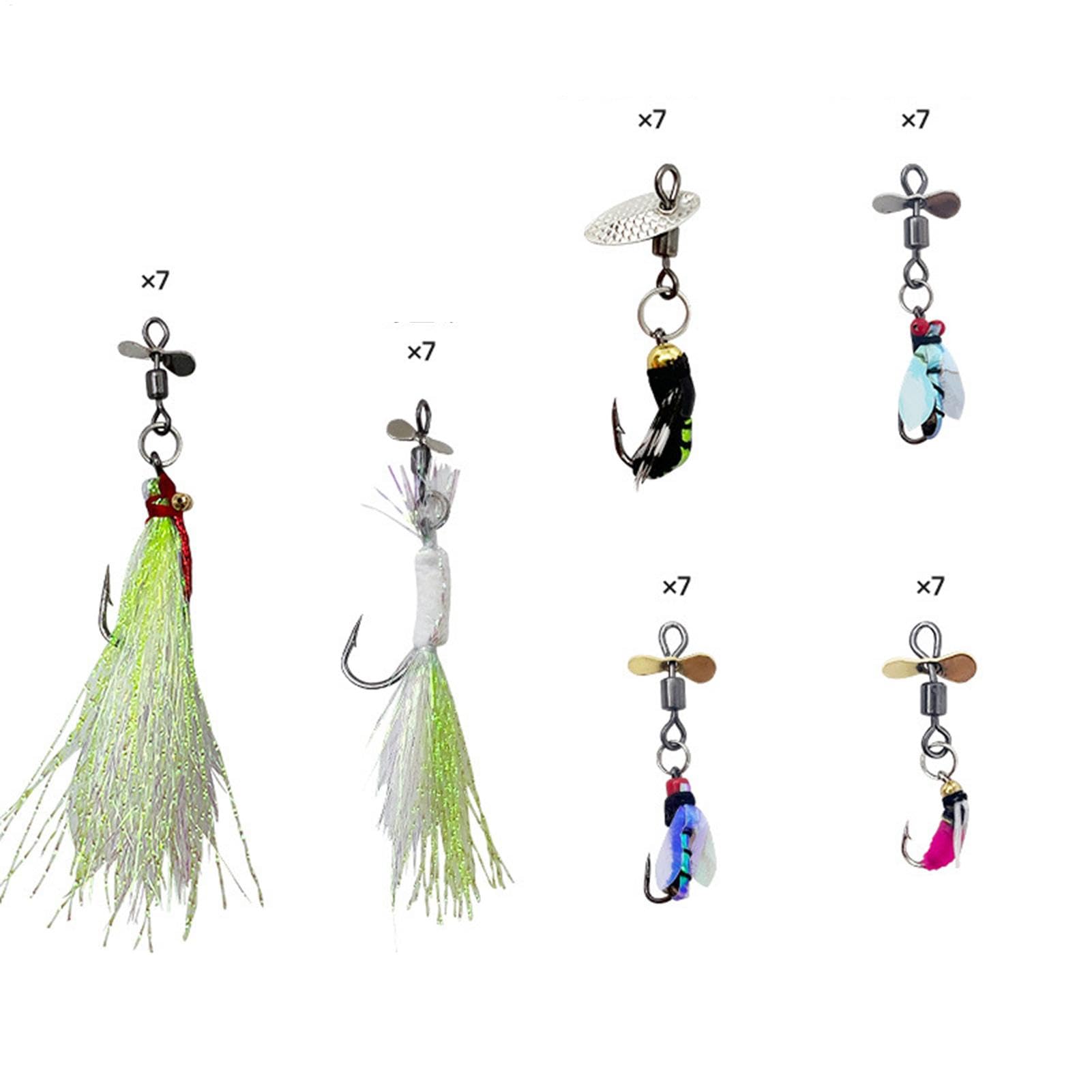 Jig Heads for Fishing, Kit de Plantillas de Pesca en Hielo Juego de Gancho