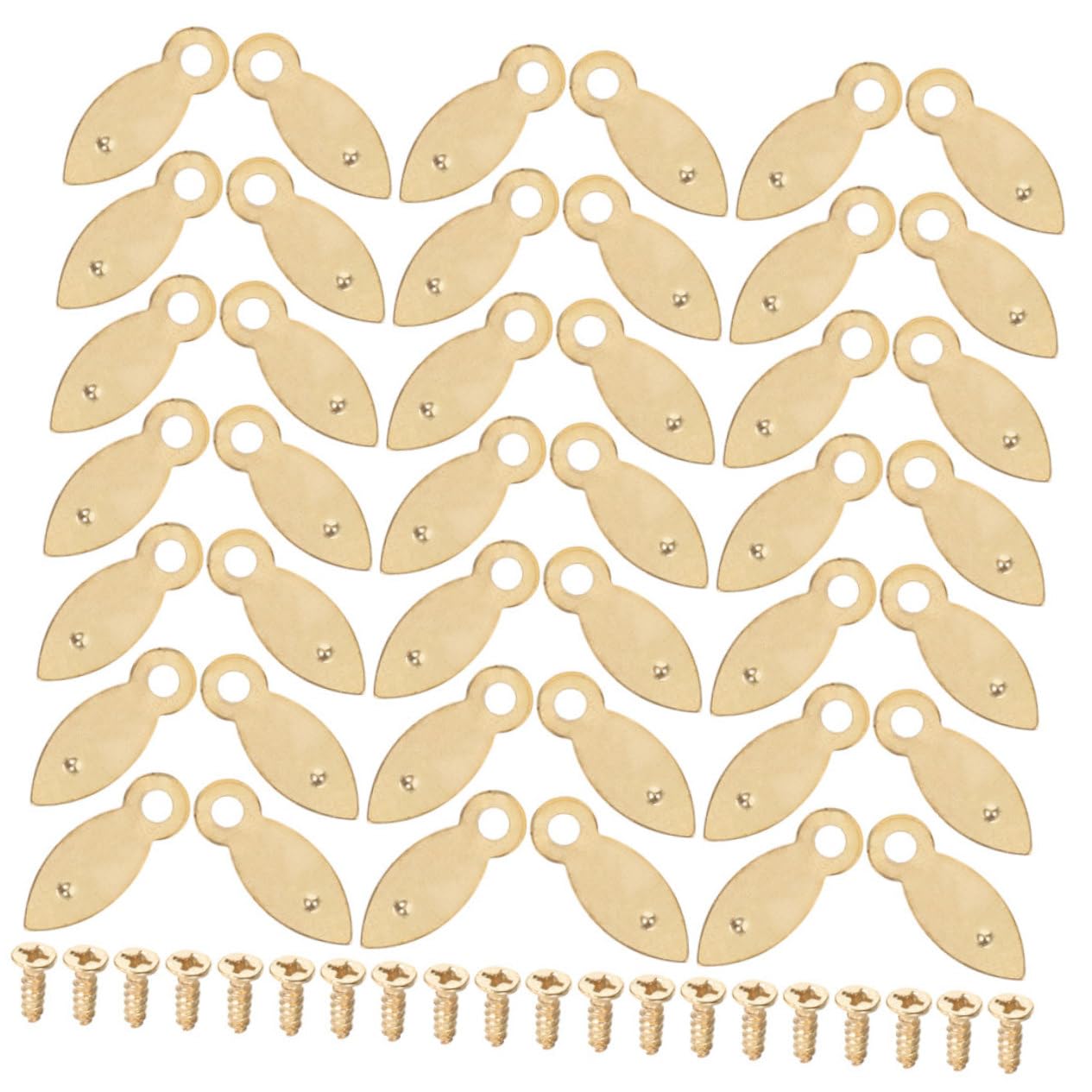 OSALADI Versatile Photo Frame Hardware 200pcs Metal Buckle Set Hooks Clips for Decorative Frames Easy Install