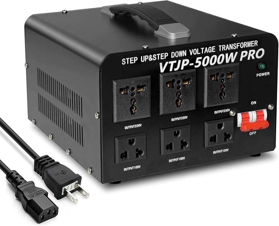 Amazon.co.jp: 【LVYUAN】 5000WPRO 海外国内両用型変圧器 2000W以上高