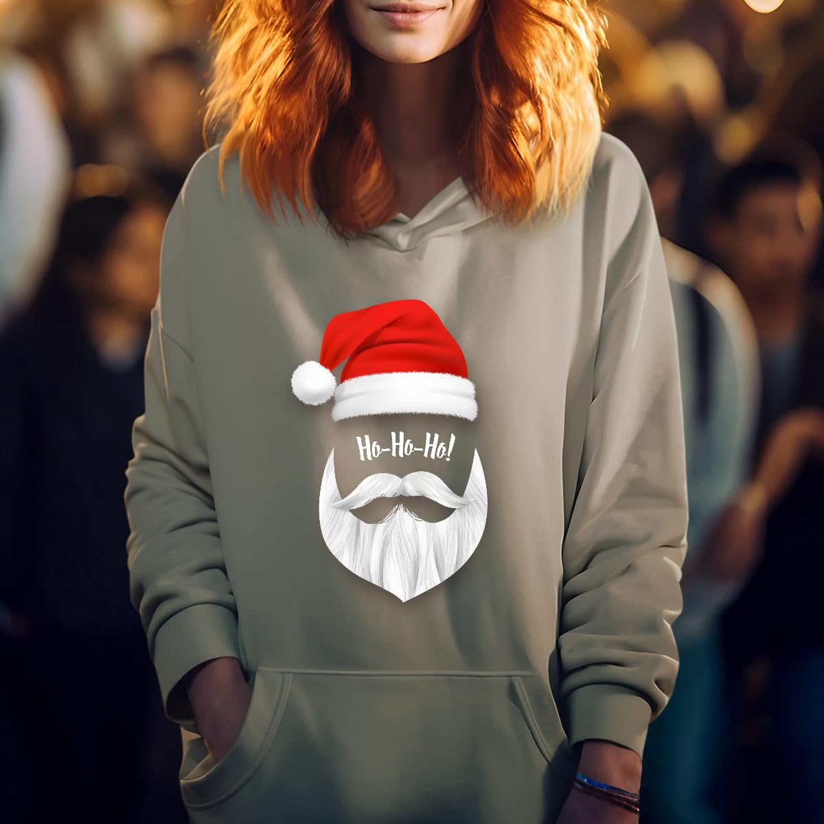 Babbo Natale Ho-Ho-Ho - Maglione natalizio
