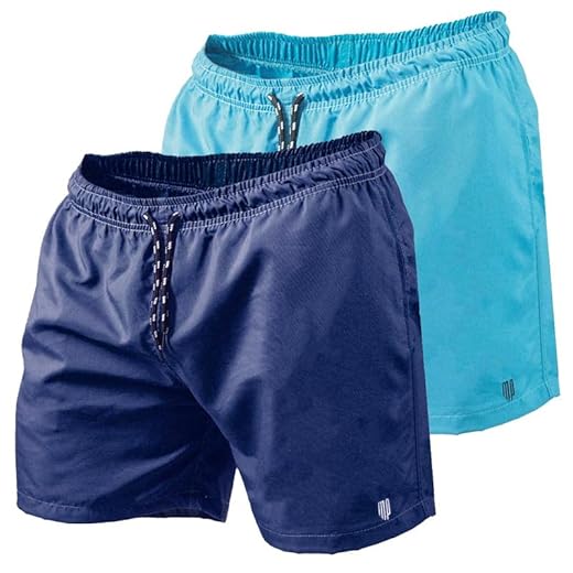 Kit 2 Short Masculino Tactel Piscina Praia Bermuda de Academia Masculino Corrida MP