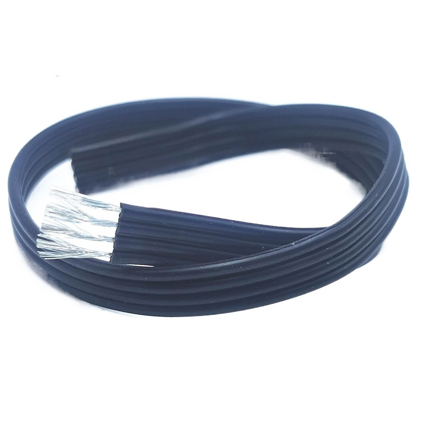 Cable de silicona línea paralela cuadrada, conector eléctrico súper suave, 22AWG, 10 metros, 0,3mm(14 Pins)
