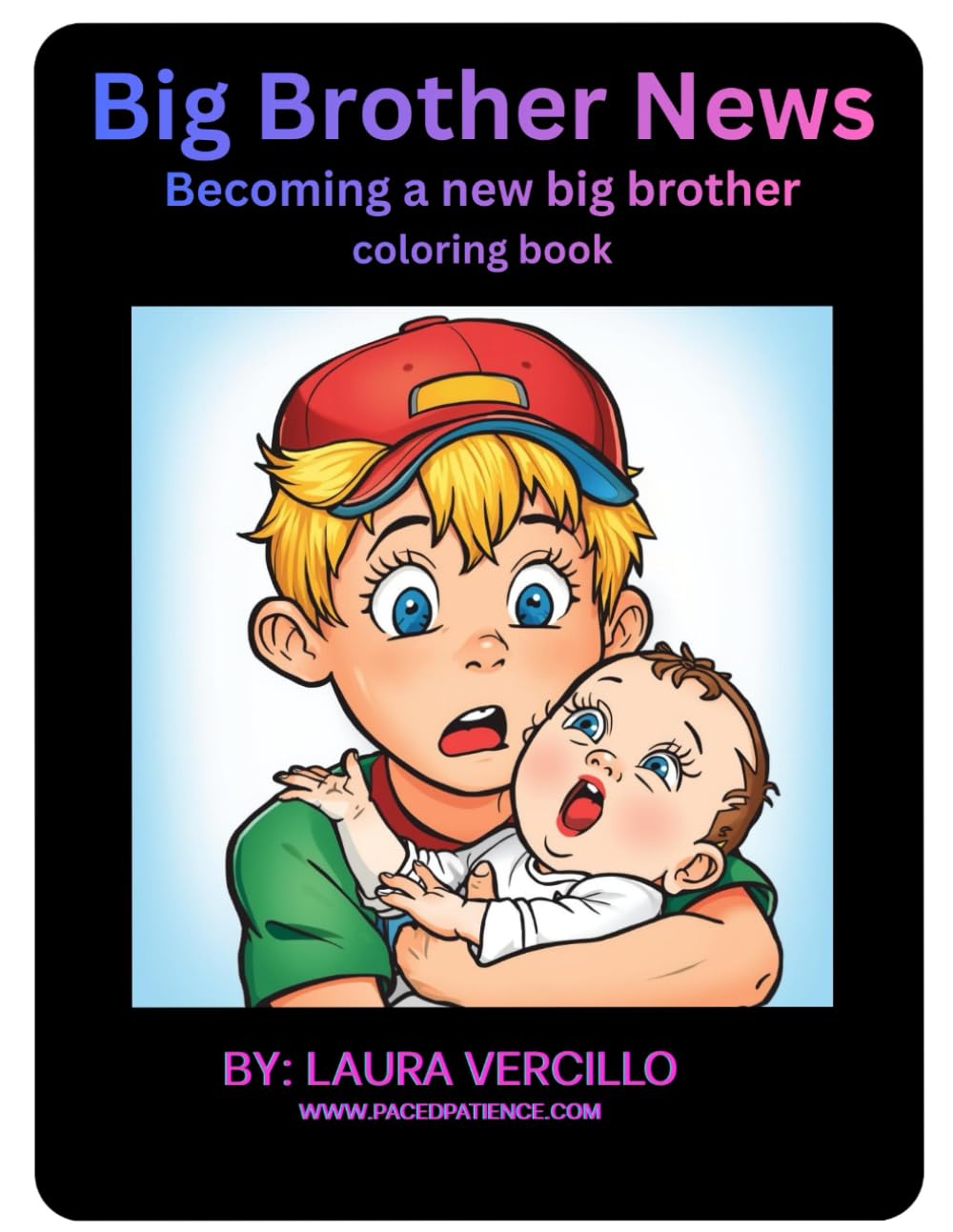 Big Brother News: Becoming a new big brother coloring book