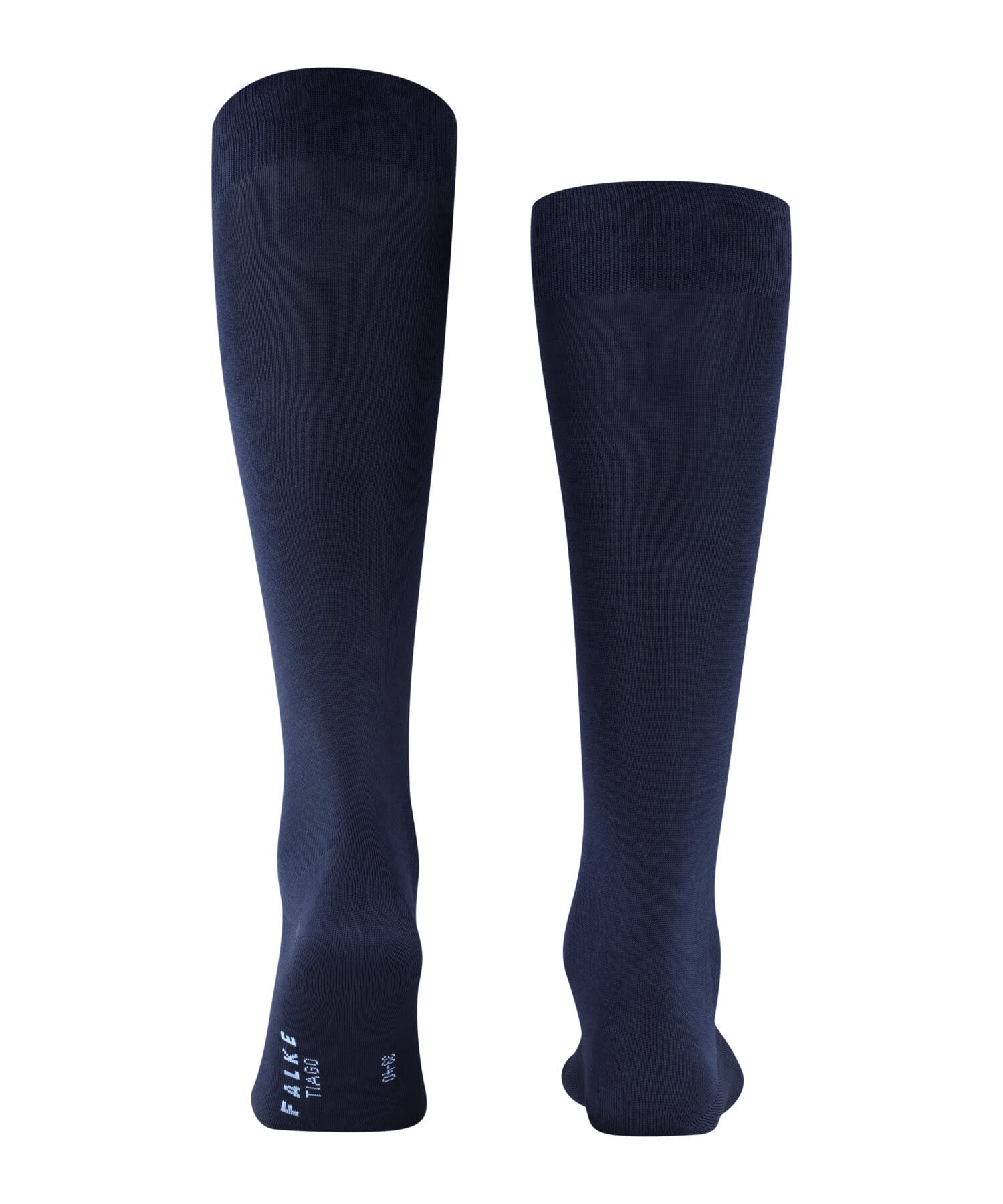 FALKE Mężczyźni Podkolanówki Tiago M Kh bawełna fil d´Écosse długie jednokolorowe 1 Para, Niebieski Royal Blue 6000, 45-46