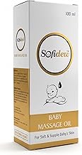 Sofi Dew Baby Massage Oil | 100 ml Baby Oil for Delicate Skin | Absorbing Massage Oil For Full Body | Gentle & Nourishing Care with Vitamin E & Olive Extracts pack of 1