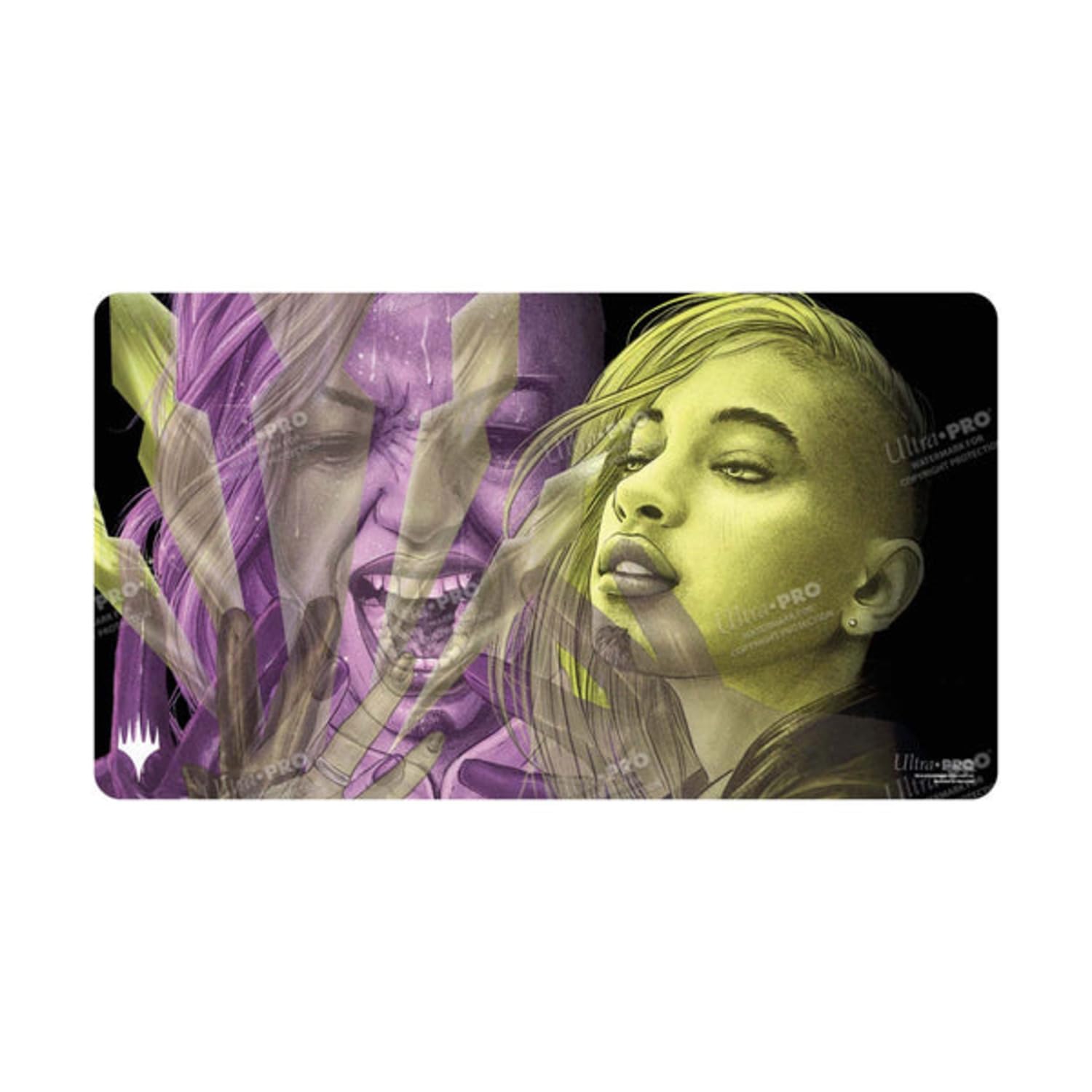Ultra PRO, MTG Duskmourn Playmat Commander Ft. Niko, Light of Hope for Magic: The Gathering, Use as Mousepad, Desk Mat