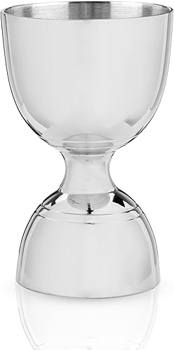 Miniatura 8 de Viski Canterbury - Juego de 1 herramienta de medición doble para cócteles, herramientas de bar y accesorios, herramienta de barman de acero Negro