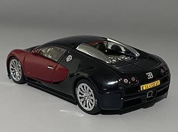 Amazon | AUTOart 1/43 Bugatti EB 16.4 Veyron Showcar Black/Red