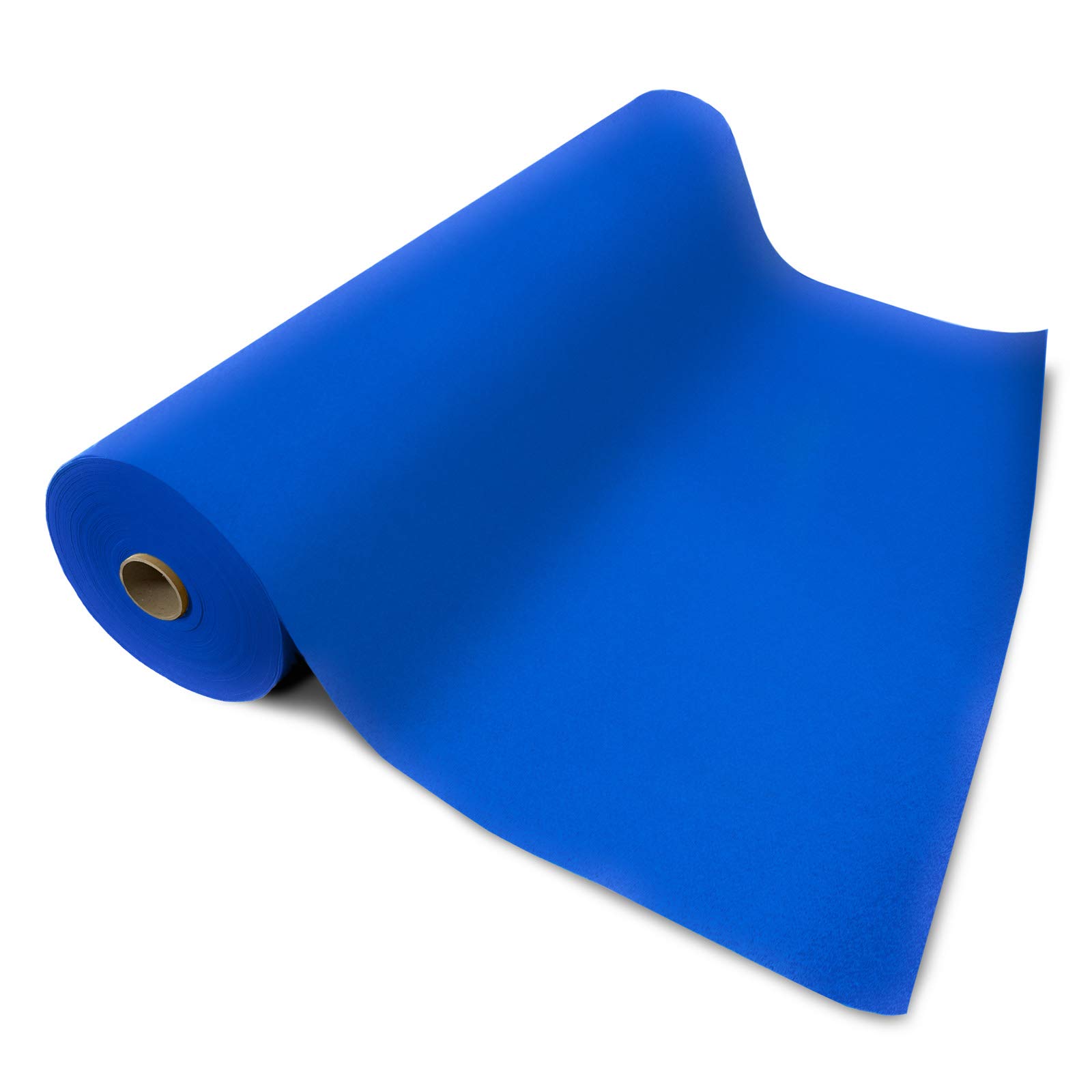 casa pura | Hollywood | Tapis de Mariage, Cérémonie et Événement | Jusqu'à 40 m de Longueur | Feutre aiguilleté | Protection Anti Incendie, antidérapant | Bleu Royal, 2 m x 5 m