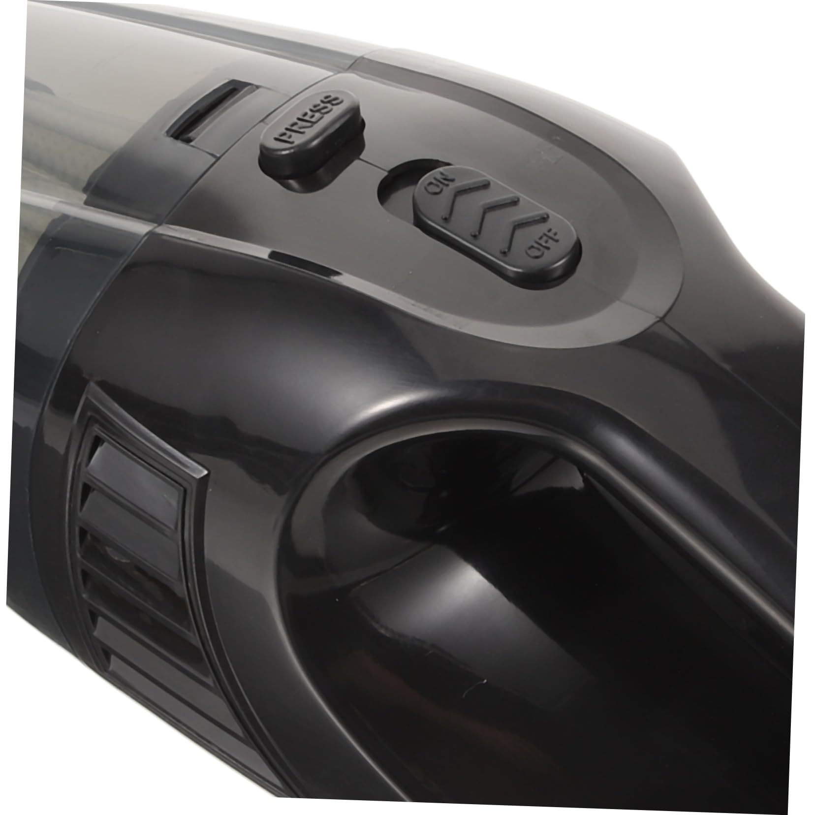 IWOWHERO Handheld Car Vacuum Cleaner 12v Cordless Auto Vacuum Black High-Power Wet/Dry for Car Detailing