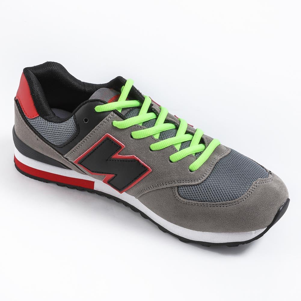 VSUDO Cordones de Zapatos Deportivos Ovalados para Zapatillas, Cordones para Zapatillas de Baloncesto, Cordones Zapatos Deportivas, Deportivas Zapatos Cordones para Hombre o Mujer — view 2