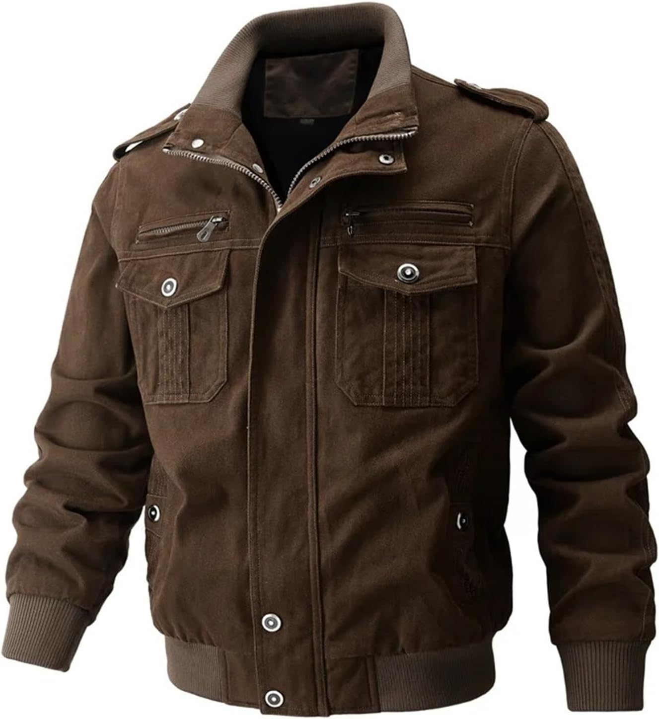 Cargo Aviator Tactical Jacket Man Military Camouflage Men's Bomber Jackets Multi-pockets Coats