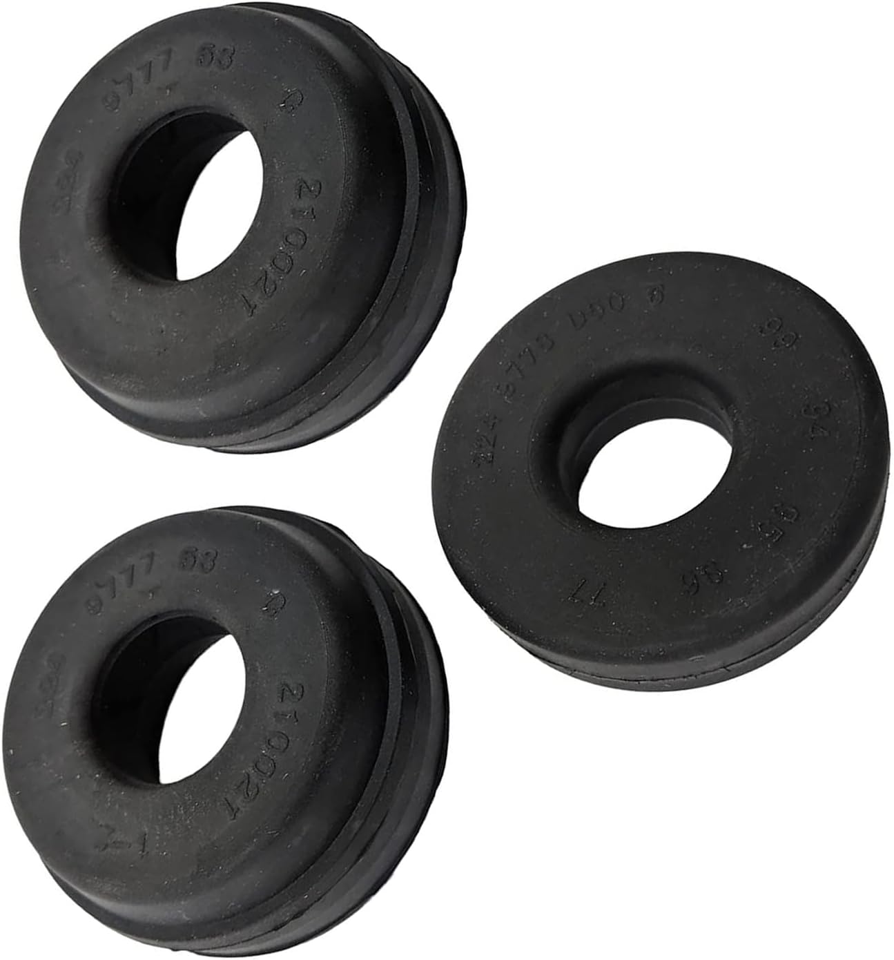 3pcs Set of Engine Mounting Rubbers 02249777 Compatible with Deutz 1011 2011 Engine 02249778 2249778