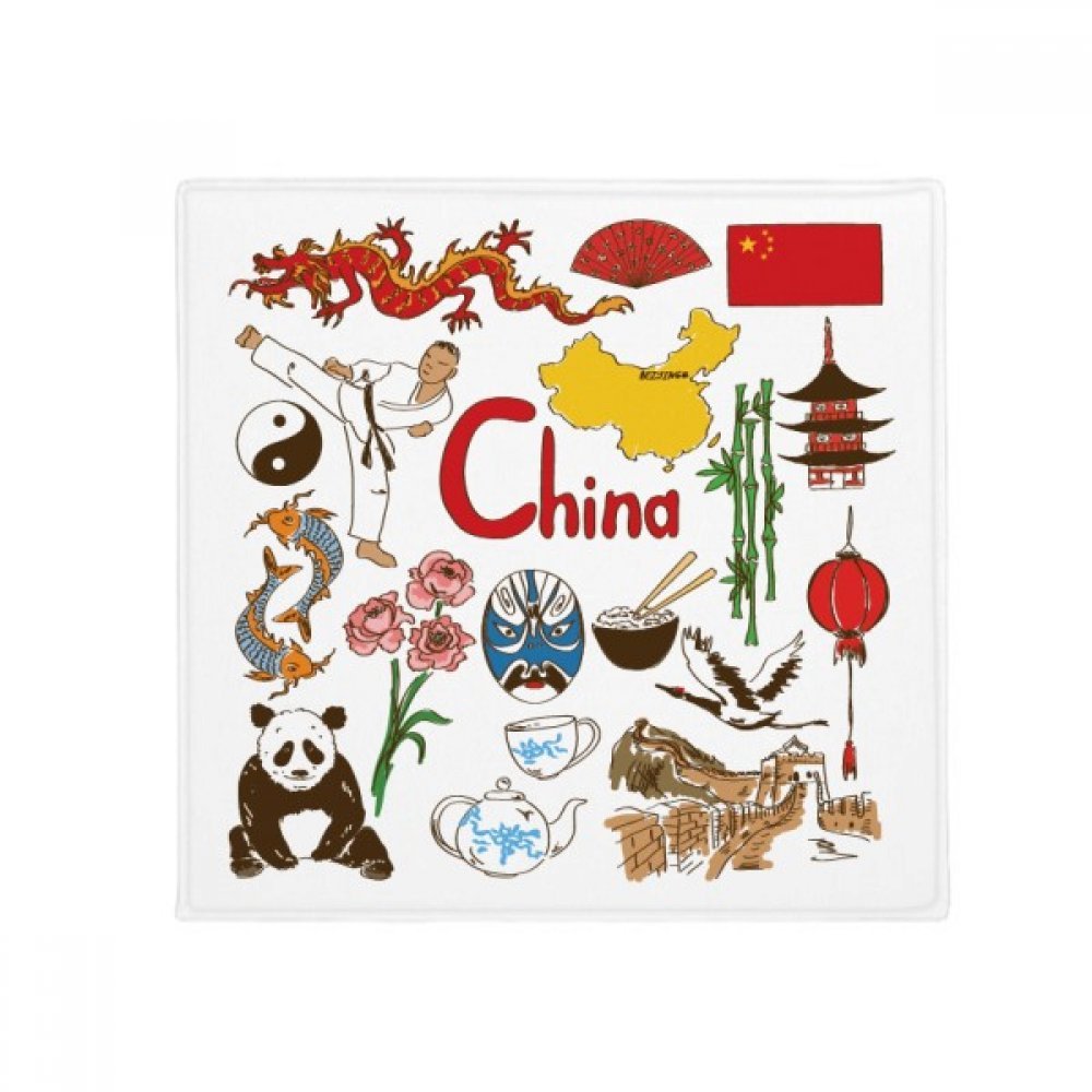 Tapis panda chine antidérapant contre les glissades dans la cuisine