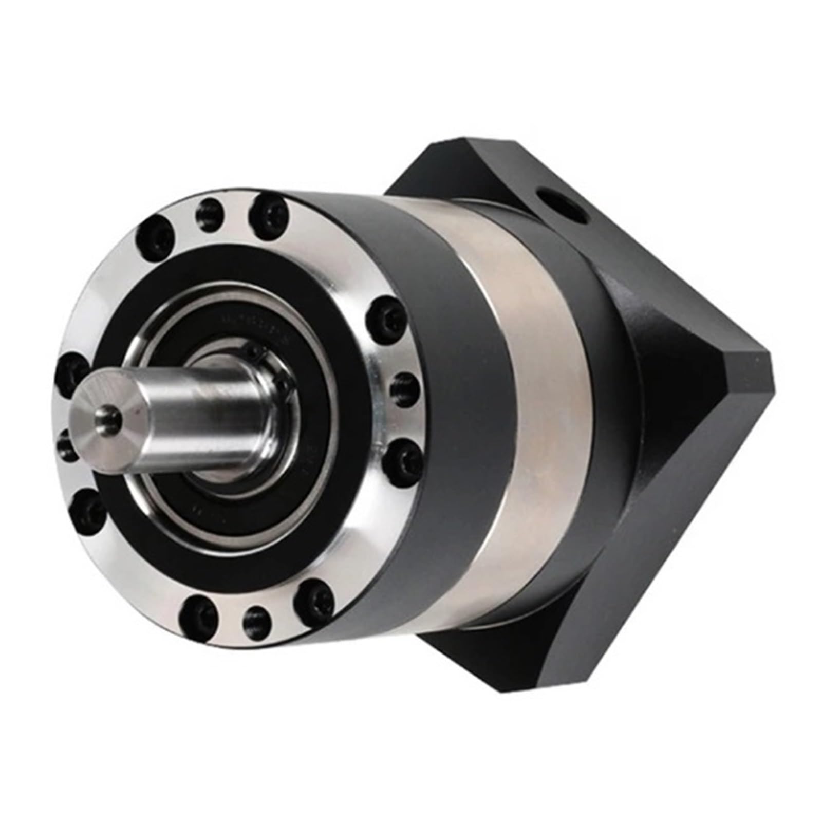 SHYEGUMUZA PLE060 Round Flange Gearbox Reducer Nema23 Planetary Reducer Ratio 7:1(PLE060-6.35mm Input)