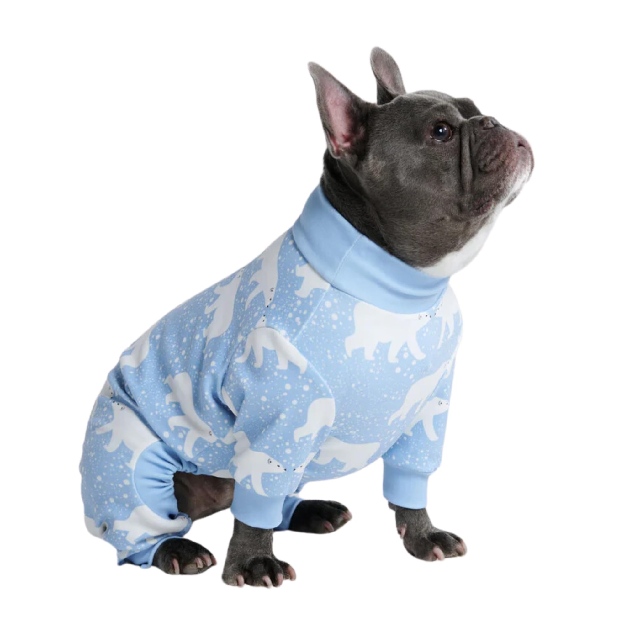 Spark Paws Dog Pajamas - Stretch Onesie Recovery Full Leg Surgery Suit PJS