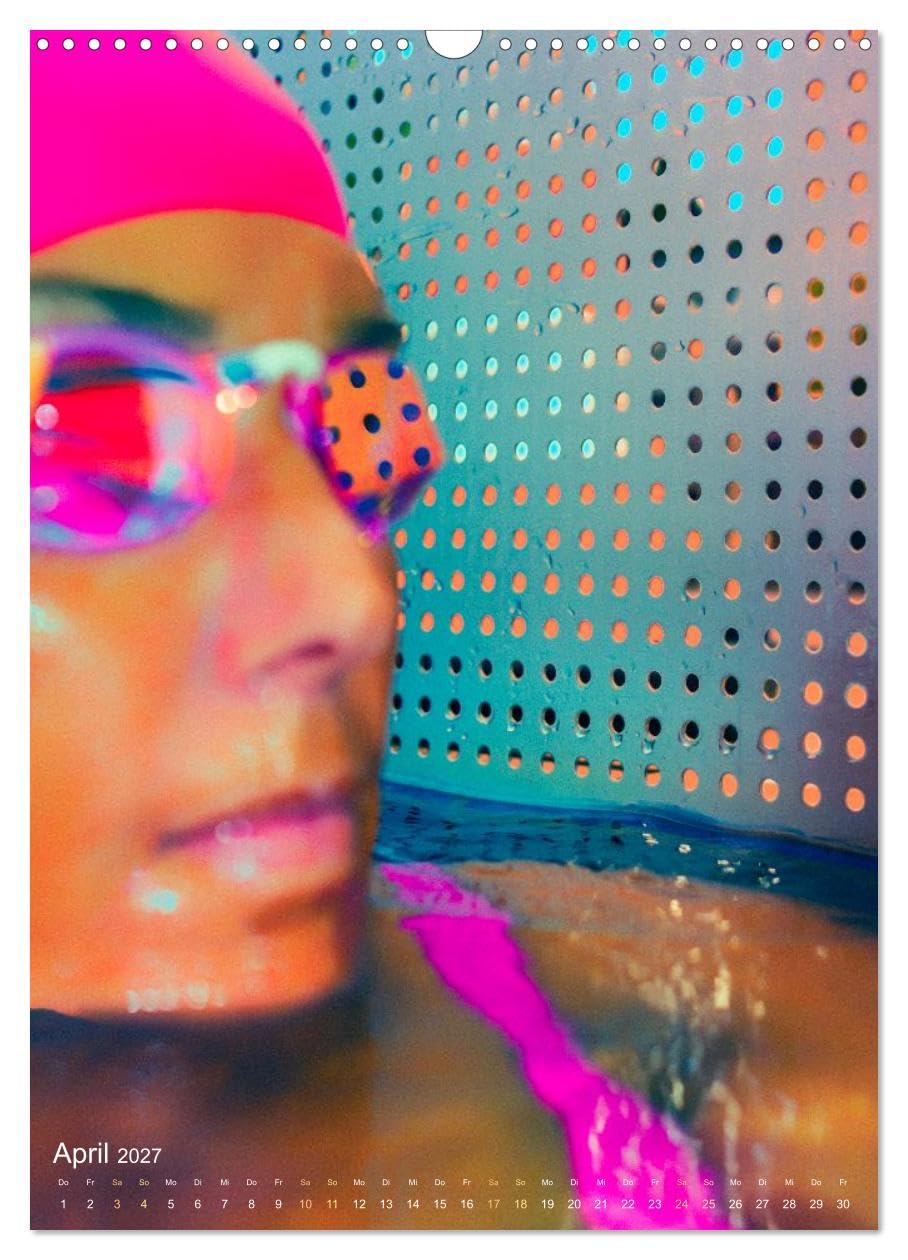 FREI SCHWIMMEN (Wandkalender 2027 DIN A3 hoch), CALVENDO Monatskalender: Tauchen Sie ein in Kerstin Kuntzes einzigartige Unterwasserkunst. (CALVENDO Sport)