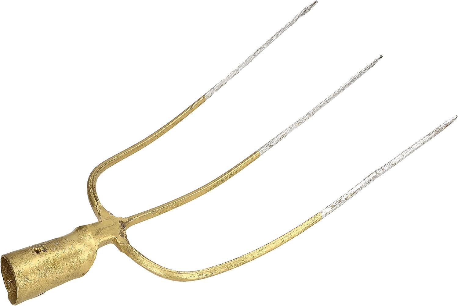 KOTARBAU® Forcone a 3 Denti in Acciaio Temprato Forchetta da Giardino Forca da Giardino Strumenti Manuali Attrezzi Accessori da Giardino