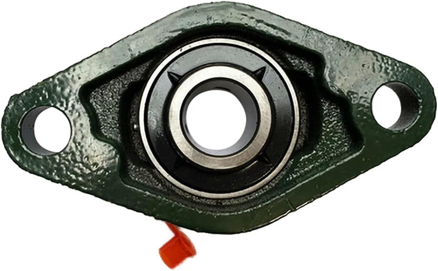 Outer Spherical Bearing seat Diamond UCFL201 202 203 204 205 206 207 208 209 210 Shaft Support Spherical Roller Bearing (Color : 2 pcs, Size : UFCL307)