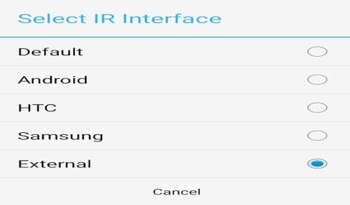 external ir universal tv remote