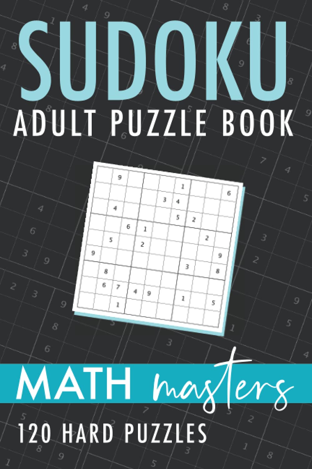 Sudoku Adult Puzzle Book - Math Masters: 120 Hard Sudoku Puzzles With Solutions