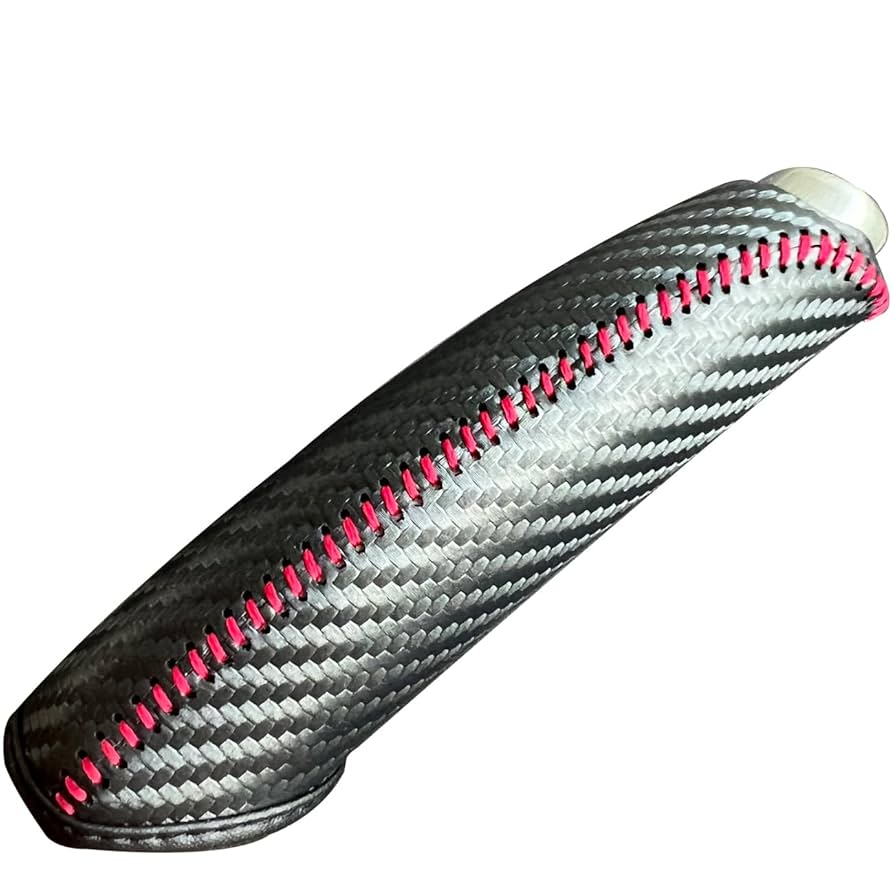 Fitfoyo Shifter Hand Brake Cover Trim For Honda Civic 9th 2012 2013 2014 2015 Carbon Fiber Style