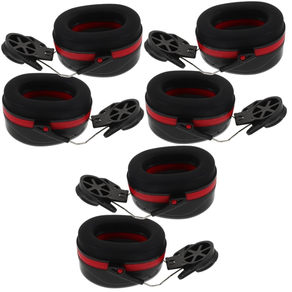 Lurrose 3 Pares Orejeras Insonorizadas Protección Para Los Cancelado Manguitos Para Los Ruido Protector De Orejas Protector De Protector Auditivo Adulto Abs