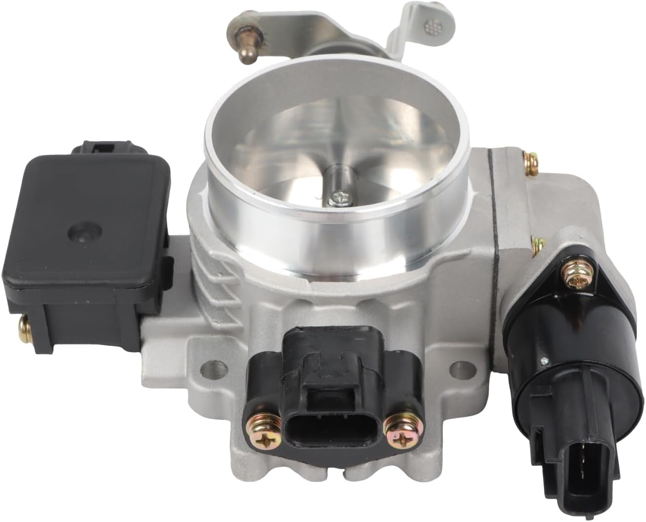 Throttle Body Assembly Replacement IAC Sensor Assembly 53032023 for 1998-2001 Wrangler Grand Cherokee 4.0L