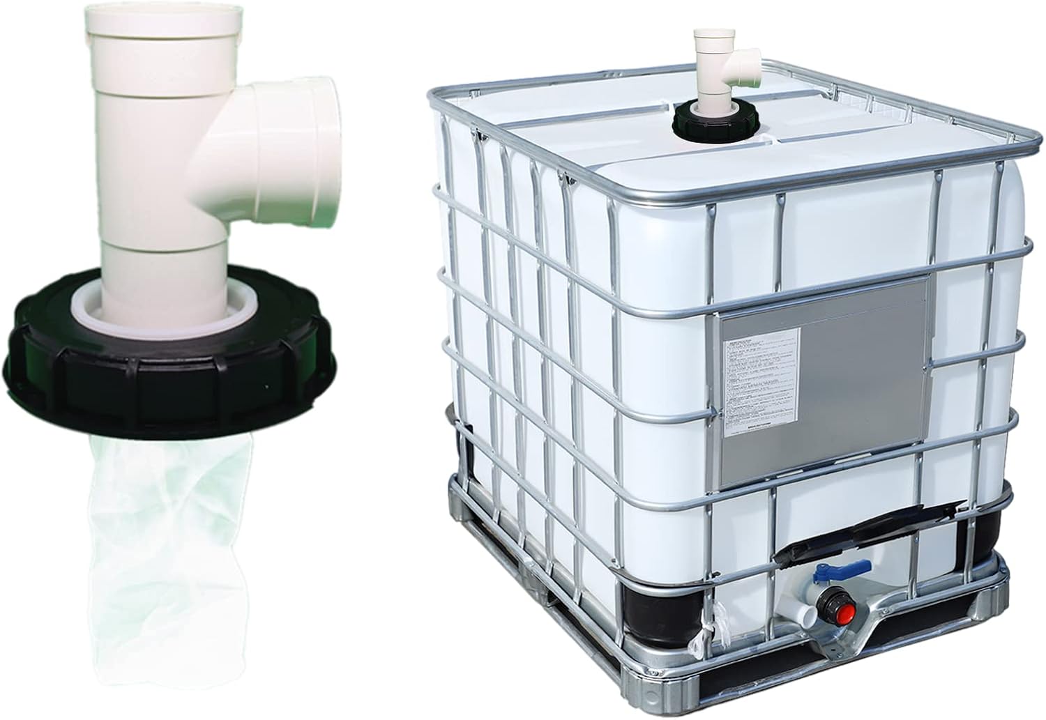 IBC Deckelfilter 165mm - Nylon Regenwasserfilter Für IBC Container