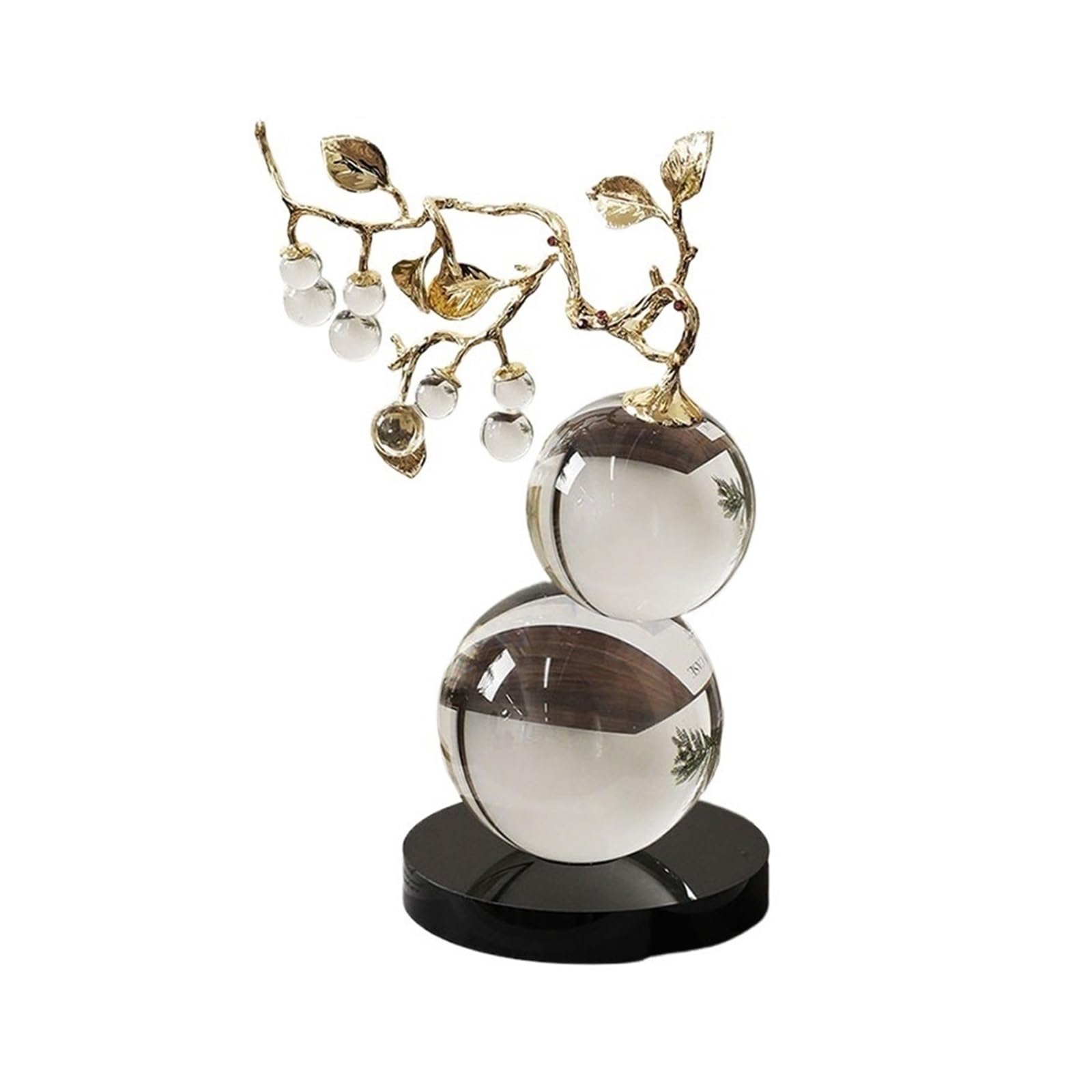 T2H9B5V4G8 Home decoration Simple Transparent Gourd Ornament Suitable for Wine Cabinets, Studies, And Offices; Artistic Decoration