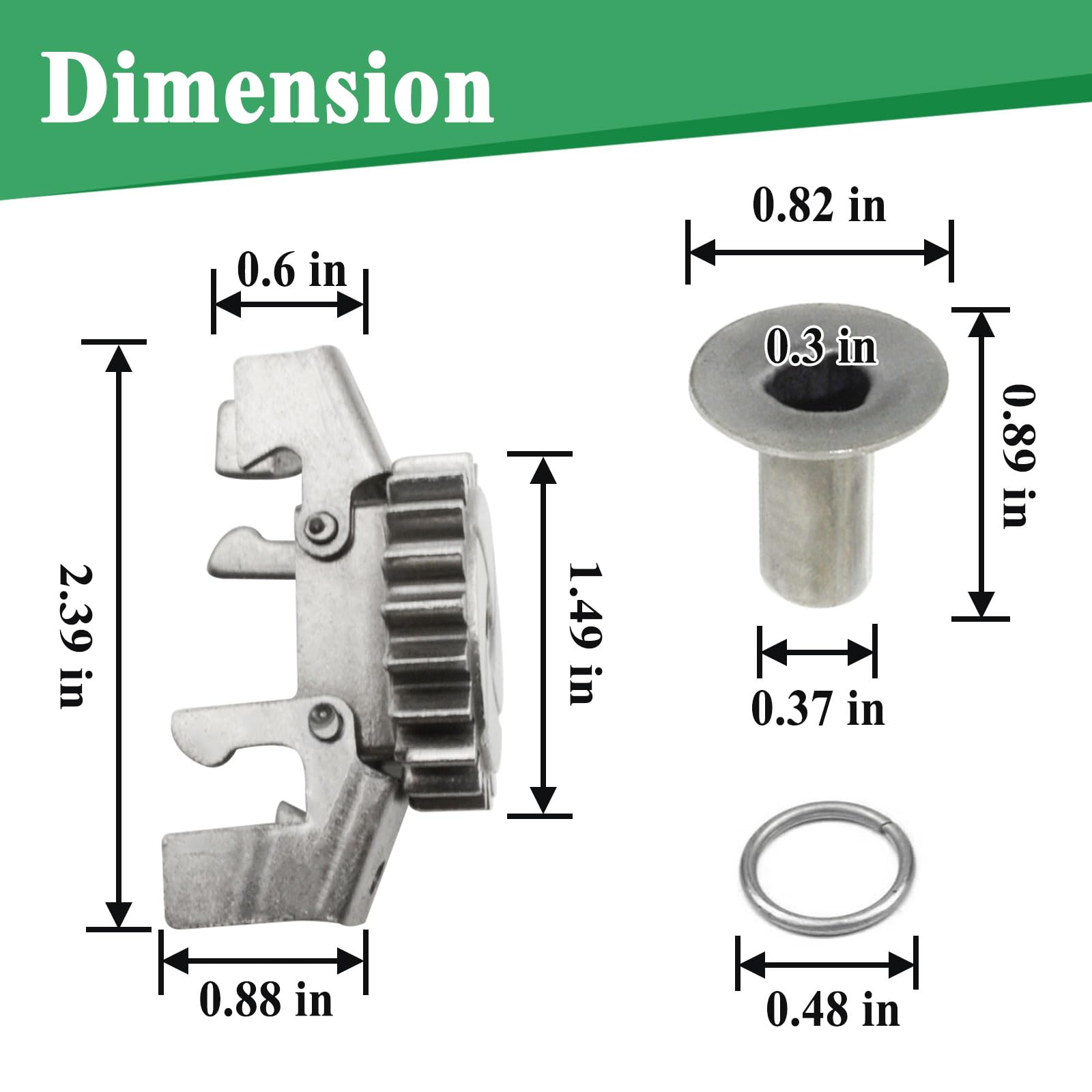 Amazon.com: 793338 Lawn Mower Governor Gear, Replaces 698231