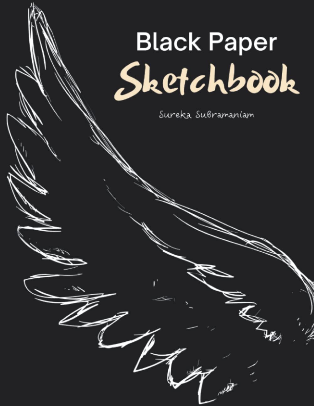 Black Paper Sketchbook: White Ink and Gel Pens Compatible, 120 Pages, 8.5 x 11 Inches, Cosmos Cover-picture-48