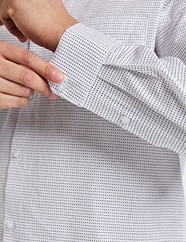 Image of Diverse Men's Cotton Printed Full Sleeve Regular Formal Shirt