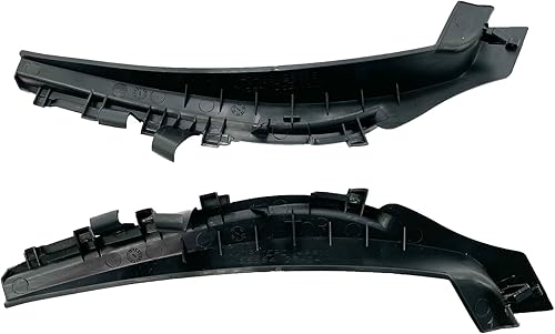 Miniatura 6 de Para 2013-2019 Nissan Sentra Front LH y RH Cowl Extension Trim Parabrisas lateral Panel de esquina cubierta de guardabarros