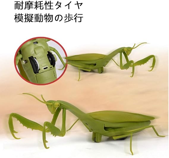 Amazon 億騰 リモコン昆虫 擬似昆虫 てんとう虫 カメ サソリ カブトムシ かまきり ミツバチ 赤外線リモコン電子ペット リモコン付き クリエイティブ 電動おもちゃ いたずら玩具 プレゼント かまきり ラジコン ドローン 通販