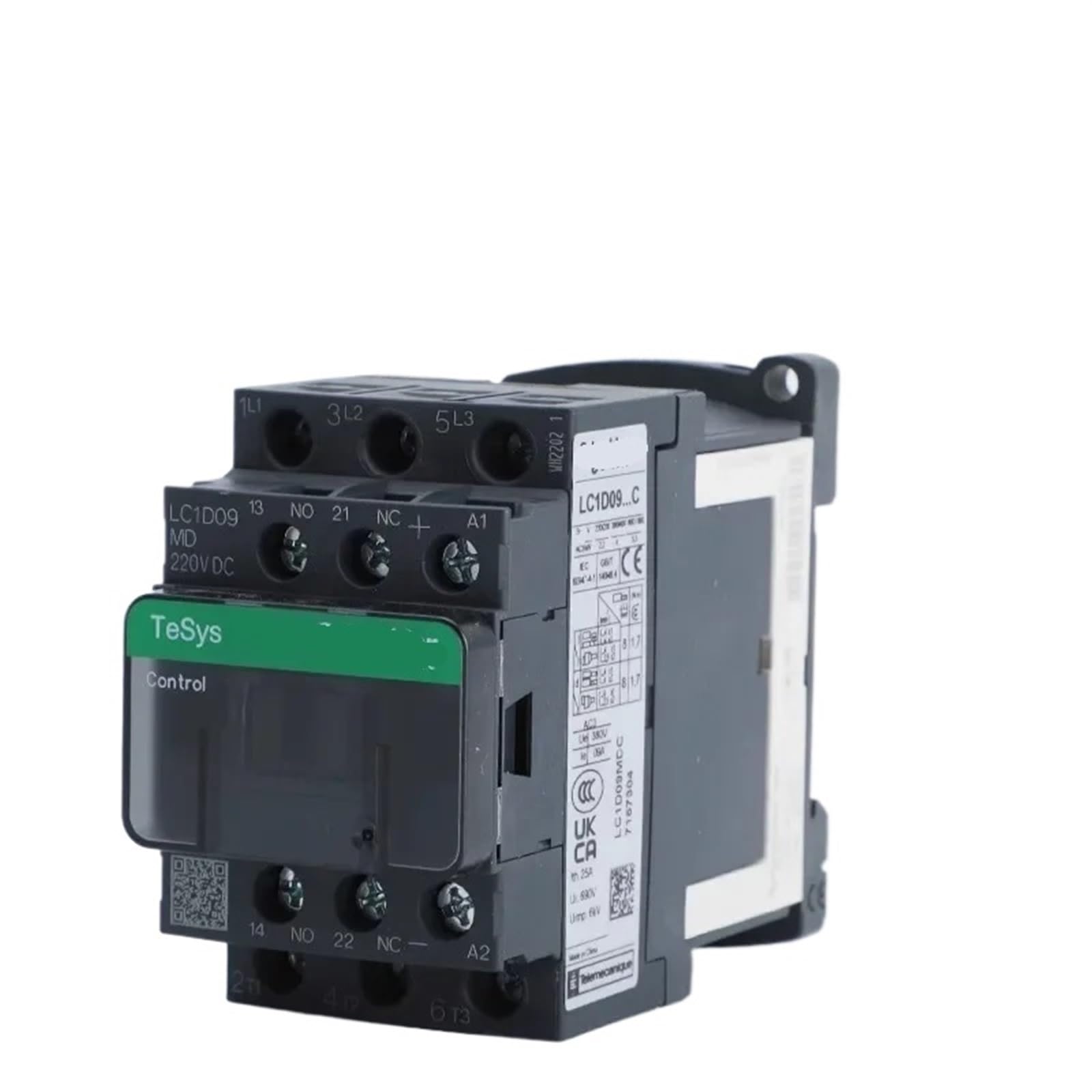 Contacteur LC1D25 220V basse puissance pour la domotique et ateliers
