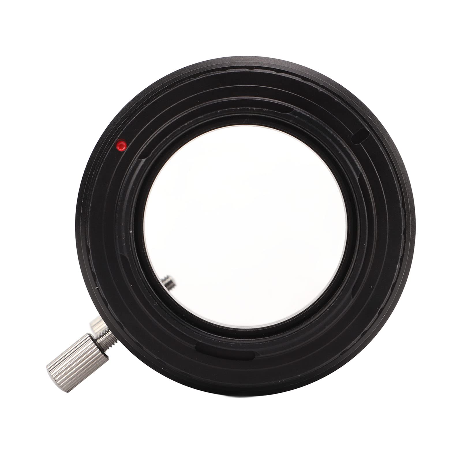 Srliya Tubo Adaptador de Cámara para Telescopio Terrestre con Montura en T, Aleación de Aluminio, y Diámetro Ajustables para Cámara SLR Serie K, Fotografía Visual
