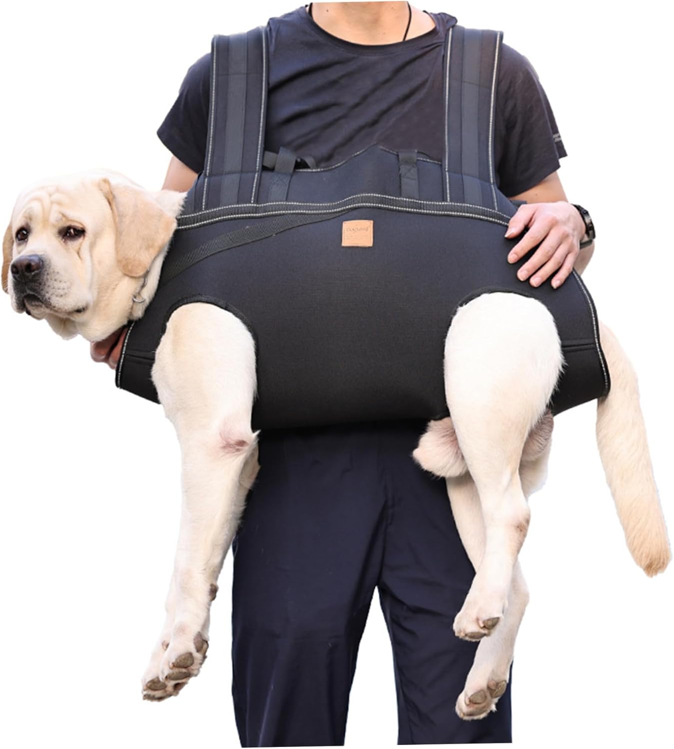 Dog Backpack Harness for Large Dogs Full Body Dog Harness with Handle Safe & Sturdy Easy Walk for Weak Rear Legs, Helps Senior, Injured, Disabled Dogs, 2XL
