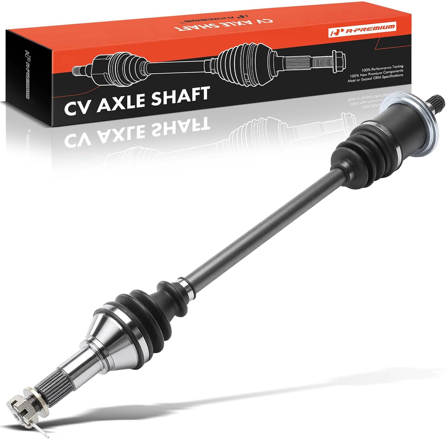A-Premium CV Axle Shaft Assembly Compatible with Can-Am Maverick 1000R, 2014 2015 2016 2017, Front Left Driver Side