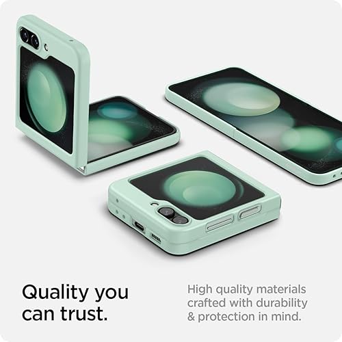 Miniatura 7 de Spigen Air Skin diseñada para Galaxy Z Flip 5 Case (2023) - Apple Mint
