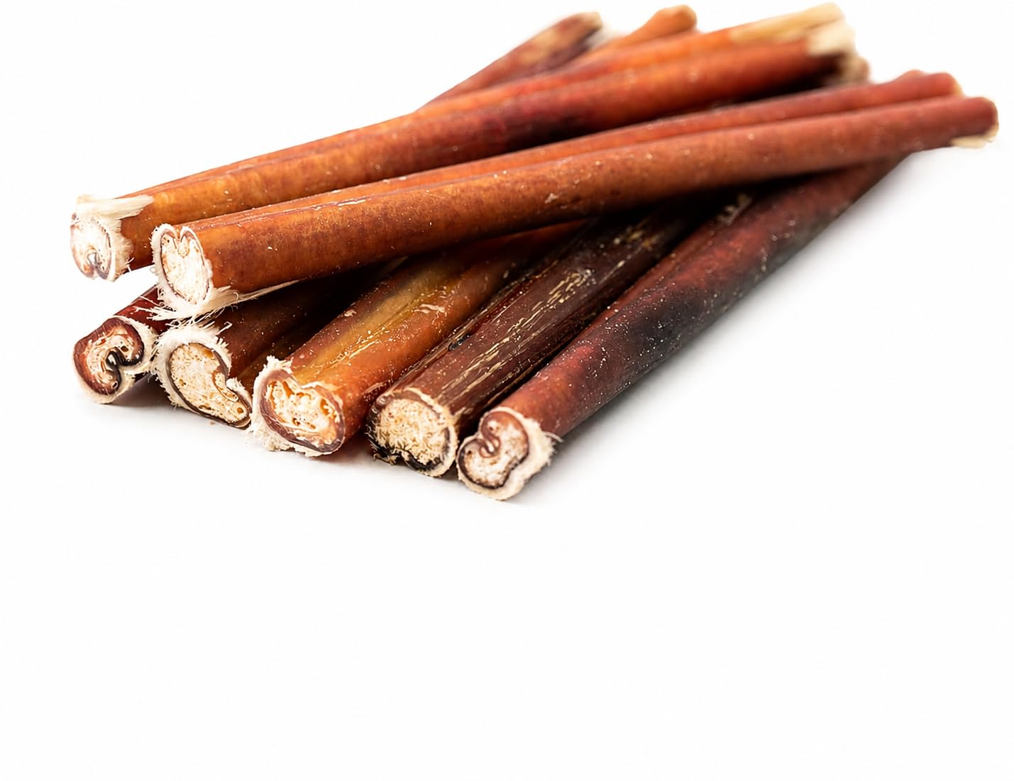 Dragonfly Products Bully Sticks for Dogs & Puppies, Air-Dried Beef Pizzle