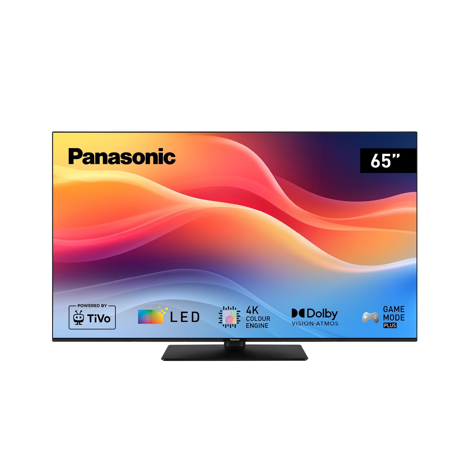 Panasonic TB-65W61AEZ, W61 Serie, 65 Zoll, 4K Ultra HD LED Smart TV, 2025, TiVo, Dolby Vision & Atmos, Game Mode Plus, Alexa & Google Sprachsteuerung, Schwarz