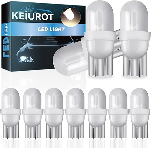 Miniatura 7 de Keiurot Bombilla 555 CC CA 6V 6.3V para bombillas LED Pinball, arcade Pinball, lámpara blanca sin polaridad, paquete de 10